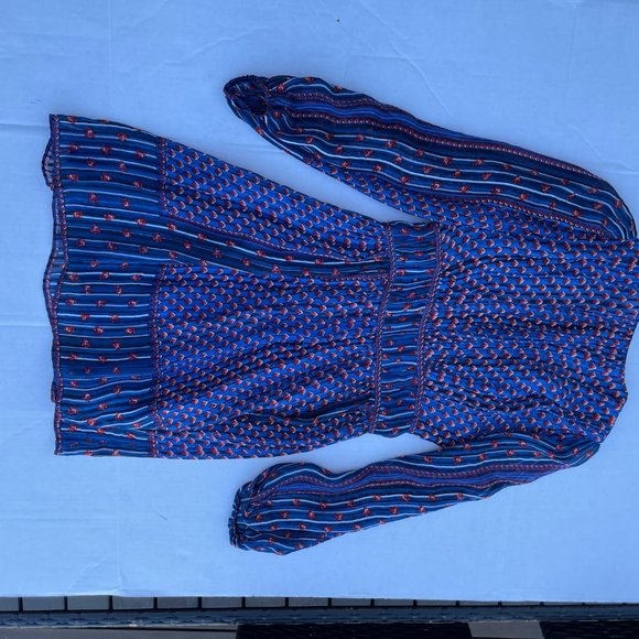 Ulla Johnson Martine Mini Dress Cerulean Blue Silk - Picture 11 of 12